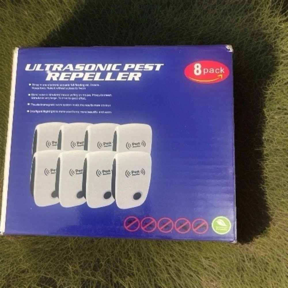 Ultrasonic Pest Repeller - 8 Pack - New One Plug One Room , Safe And Effective